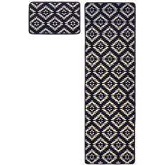 Homemaker Aztec Black, Grey, Blue 57x150cm