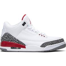 Nike Air Jordan 3 Retro 'Hall of Fame' M - White/Cement Grey-Black-Fire Red