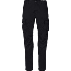 C.P. Company Stretch Sateen Lens Cargo Pants - Black