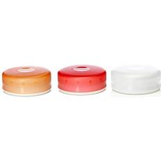 Humangear GoTubb 3-Pack Medium 2oz Clear/Orange/Red