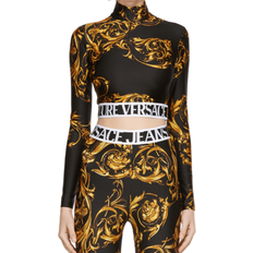 Versace Jeans Couture Long Sleeve Stretch Top