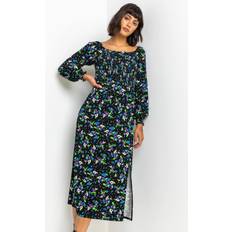 Roman Square Neck Floral Maxi Dress