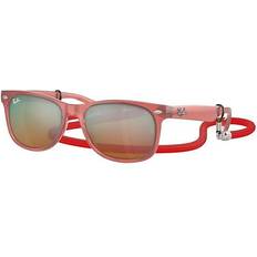 Ray-Ban Children New Wayfarer Kids Summer Capsule Opal Red Frame