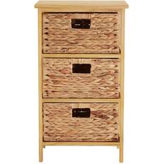 Premier Housewares 3 Basket Drawers Natural Water Storage Unit