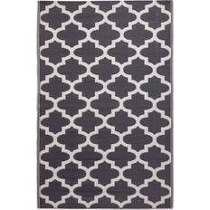 Homescapes Nola Geometric White, Black cm