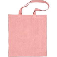 Creativ Company Tote bag, size 38x42 cm, 185 g, rose, 1 pack