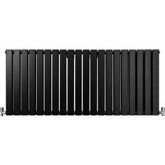 MonsterShop Designer Panel Radiators Matt Black 600mm 1400mm - Black