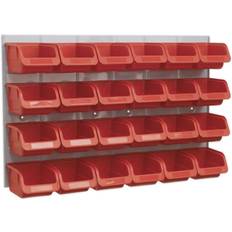 Loops 24 Red 100 Bin Storage System