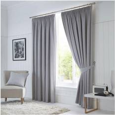 Solid Colours Curtains Fusion Dijon Blackout Pencil