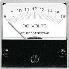 Blue Timers Blue Sea 8028 DC Analog Micro Voltmeter 2" Face, 8-16 Volts DC