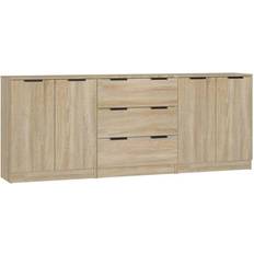 vidaXL 3 Sideboard