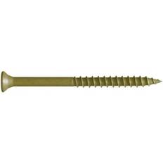 FastenMaster GuardDog No. 10 X 2 Gold Phillips/Square Bugle Head Deck Screws 350 pk