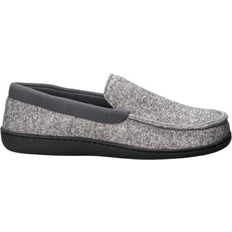 46 ½ Slippers Hanes ComfortSoft FreshIQ Moccasin Slippers with Memory Foam M - Grey