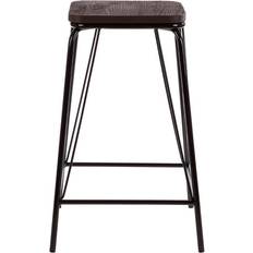 Premier Housewares District Black Seating Stool