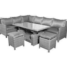 Royalcraft 7pc Deluxe Corner Patio Dining Set