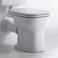 Duravit Stand-WC D-Code 480 mm Tiefspüler, Abgang waagrecht, weiß