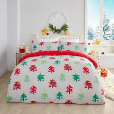 Fusion Festive Trees Duvet Cover Grey