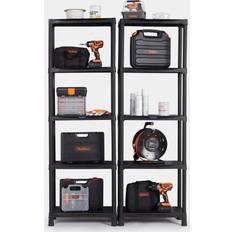 VonHaus 5-Tier 2 Shelving System