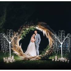 MonsterShop Wedding Moongate Gold Arch 2m/200cm 2 Up