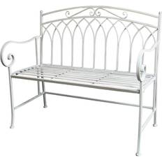 GlamHaus Shabby Garden Bench