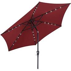 Deuba Kingsleeve Garden Sun Parasol Umbrella Sunshade