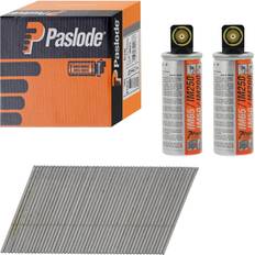 Paslode IM65A Brads & Fuel Cells Pack Angled Stainless Steel PAS300277 16g x 38/2BFC