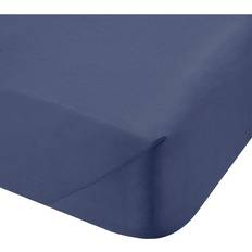 Percale Bed Sheets Bianca Fine Linens Thread Count Bed Sheet Blue