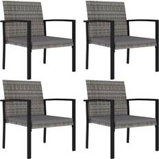 Garden & Outdoor Furniture vidaXL 4x Garden Poly