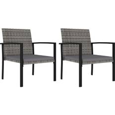 Grey Patio Chairs vidaXL Garden