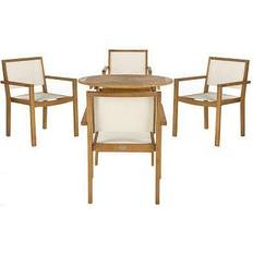 Safavieh Chante Collection PAT7041A Patio Dining Set