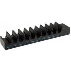 Silverstone SST-UC04B-PRO, 10-Port-USB Station