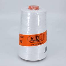 Aurifil 2024 Mako 50 Wt 100% Cotton Thread, 6,452 Yard Cone White