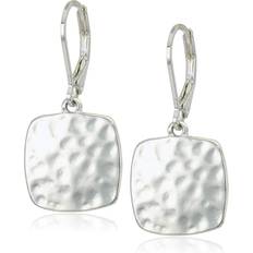 Nine West Silver-Tone Drop Earrings Silver