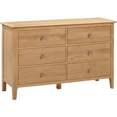 Julian Bowen 2 Seater Furniture Julian Bowen Cotswold 6 Chest of Drawer