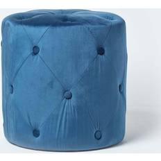 Homescapes Windsor Velvet Foot Stool