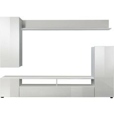 Trendteam DOS White TV Bench 208x165cm 2pcs