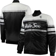 MLB Big & Tall Mitchell Ness Colorblock Bomber Jacket White Sox white sox Tall