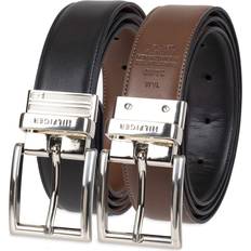 Tommy Hilfiger Men's Reversible Belt, Cognac/Black