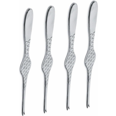 Alessi Seafood Cutlery Alessi Colombina Fish Fork 20cm 4pcs