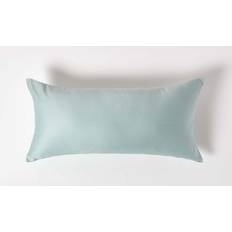 Homescapes Egg Continental 400 Thread Pillow Case Blue