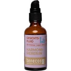 Benecos Gesichtsfluid BIO-Wildrose HARMONISIERER:IN vegan- derm. getestet 50ml