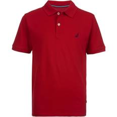 Nautica Boys' Classic Deck Polo 8-20 red