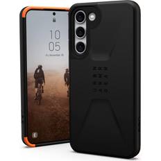 UAG URBAN ARMOR GEAR Designed for Samsung Galaxy S23 Plus Case 6.6" Civilian Black Rugged Slim Fit Shockproof Impact Resistant Protective Cover