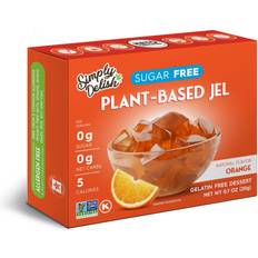 Simply Delish Natural Jel Dessert Sugar Free Orange 0.7 Pack