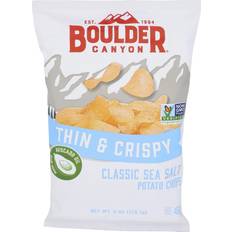 Boulder Canyon Avocado Oil Thin Crispy Potato Chips Classic Sea Salt
