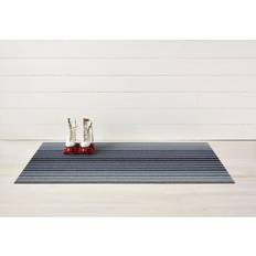 Chilewich Area Rug Care Stripe Shag White