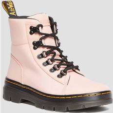 Dr.martens Womens Combs Nylon Combat Boot Pale Pink 10M