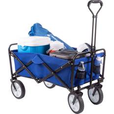Pure Garden Collapsible Utility Wagon with Telescoping