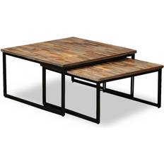 vidaXL Nesting Coffee Table