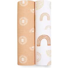 Aden + Anais Essentials Swaddle Wraps Keep Rising 2pk